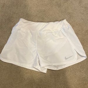 Women’s small white Nike shorts
